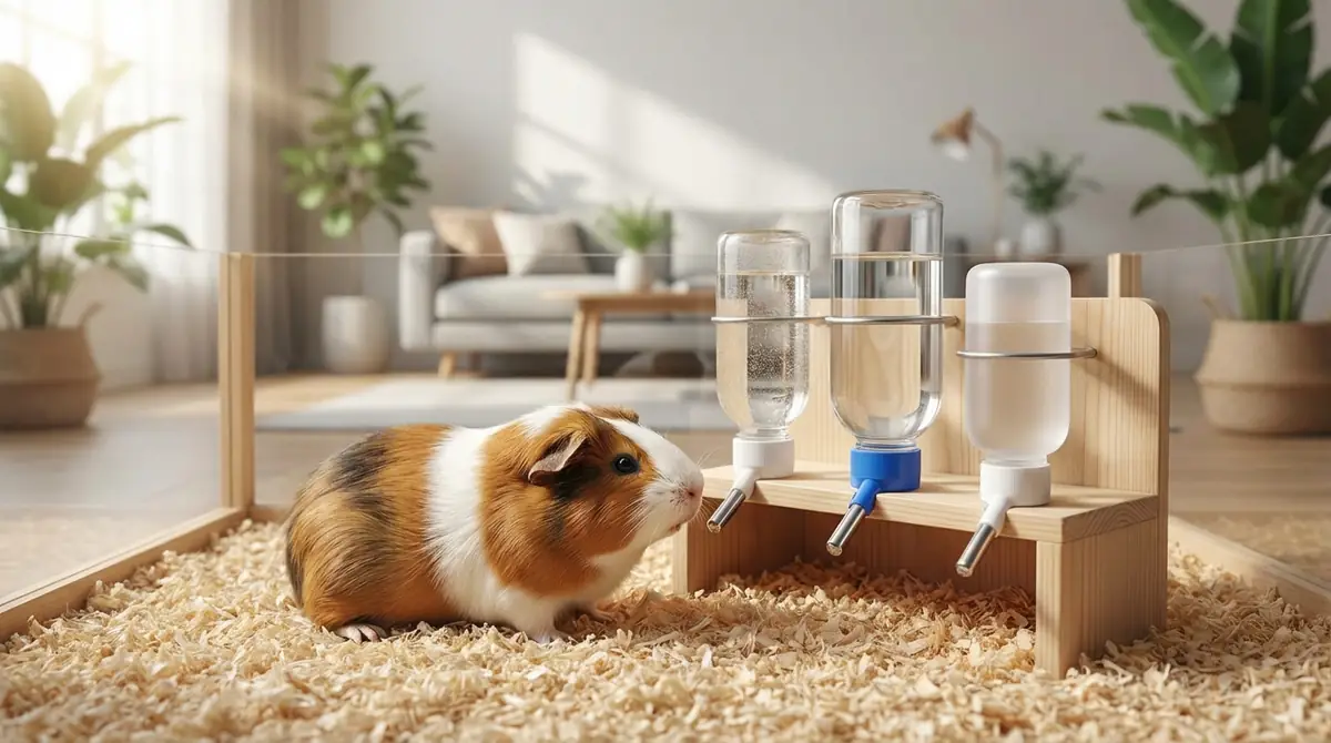 モルモット用給水ボトルの選び方3つのポイント