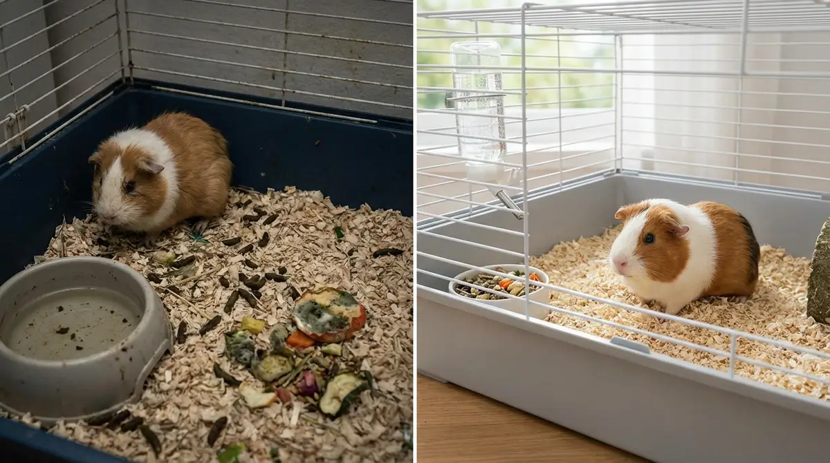 モルモットの掃除を怠ると起こるリスク