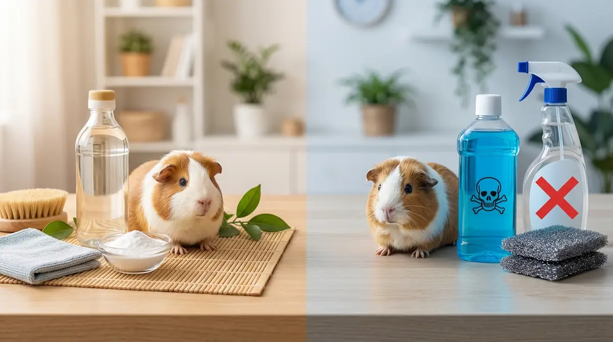 モルモットの掃除に使える洗剤・使えない洗剤