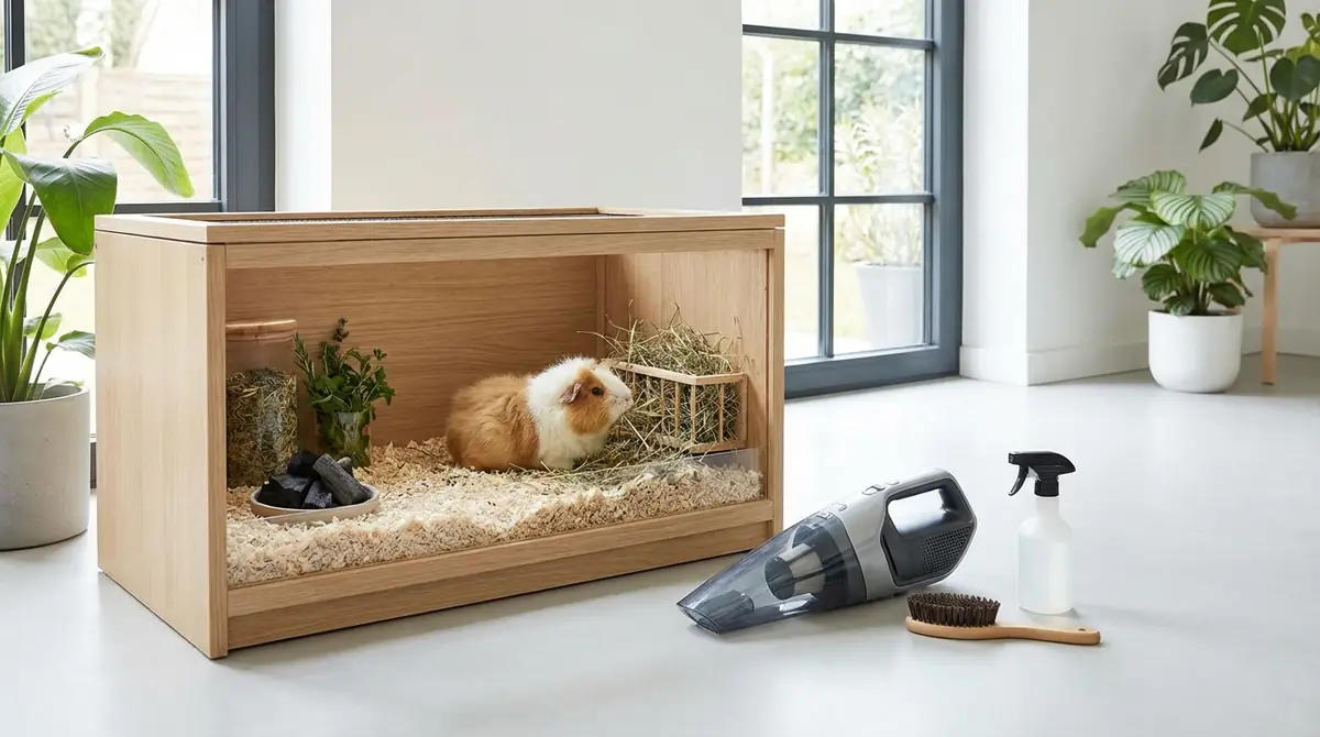 モルモットの臭い対策と掃除を楽にする工夫