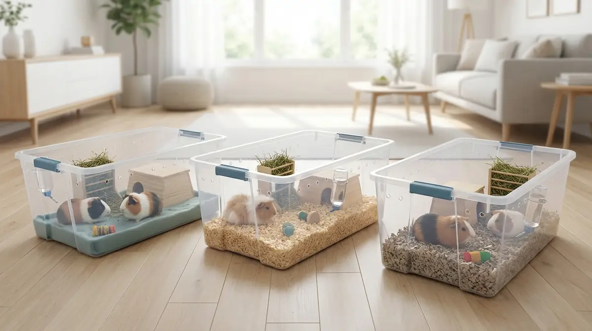 モルモットのケージにおすすめの衣装ケース3選