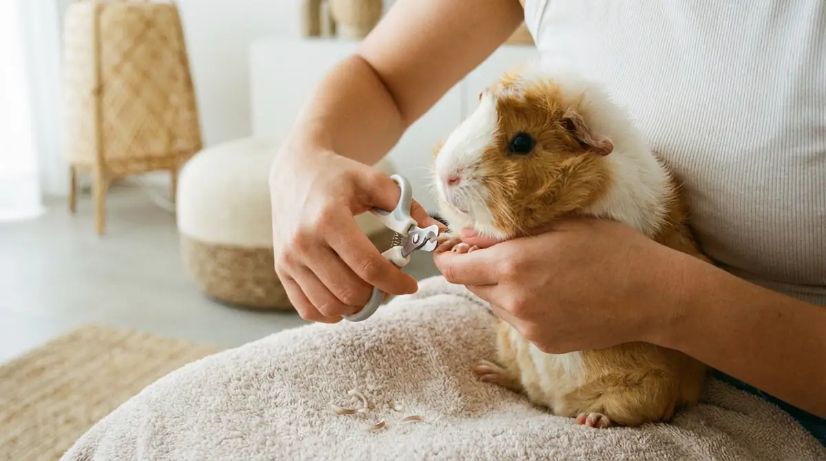 モルモットの爪切り方法｜初心者でもできる5ステップ