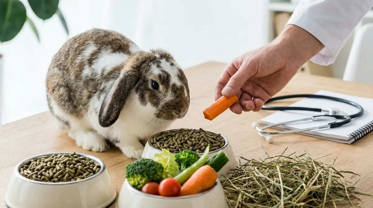 ペレット・野菜・チモシーを食べないときの原因と対策