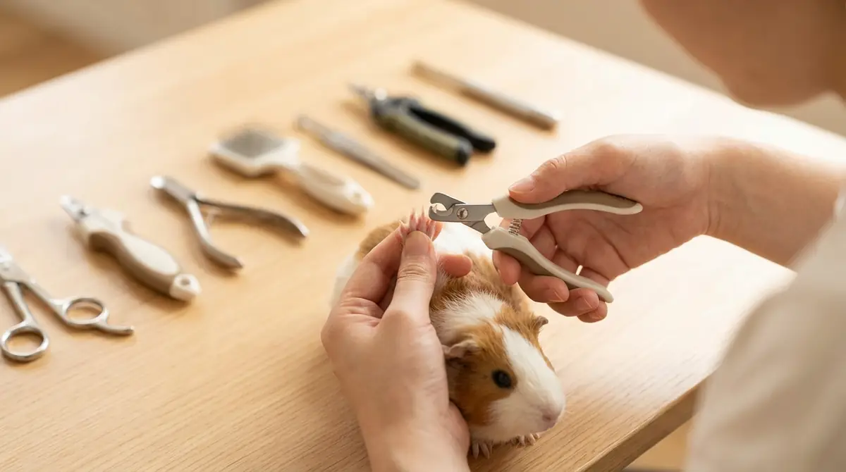 モルモット用爪切りの選び方とおすすめタイプ