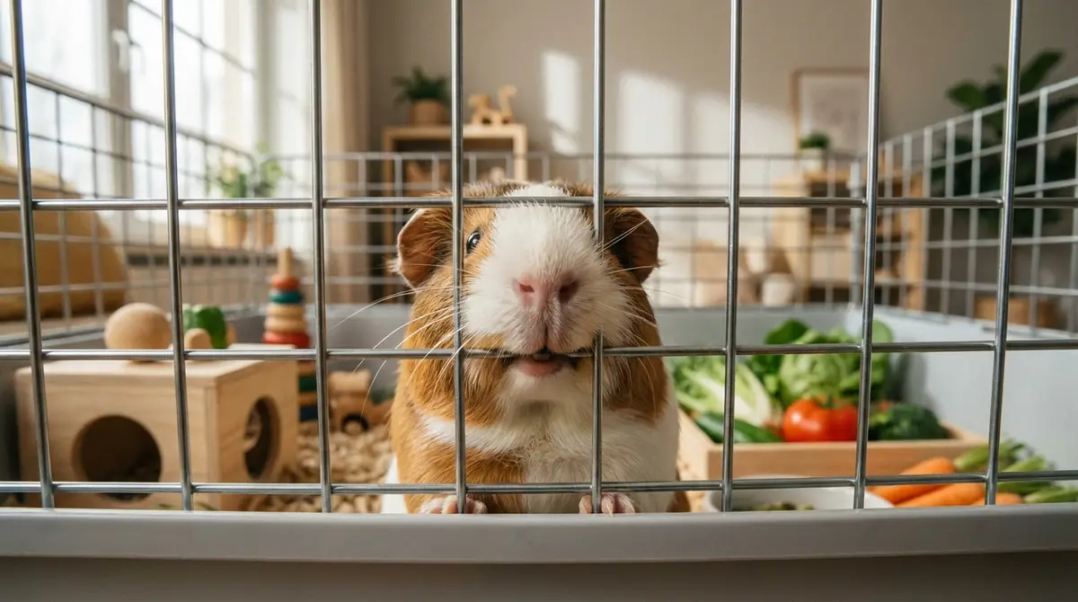 モルモットがケージを噛むときのよくある質問