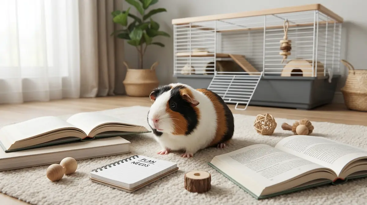 三毛モルモットを飼う前に知っておきたいポイント