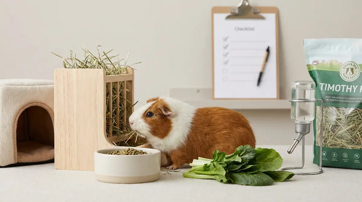 【結論】モルモットに必要なものチェックリスト一覧