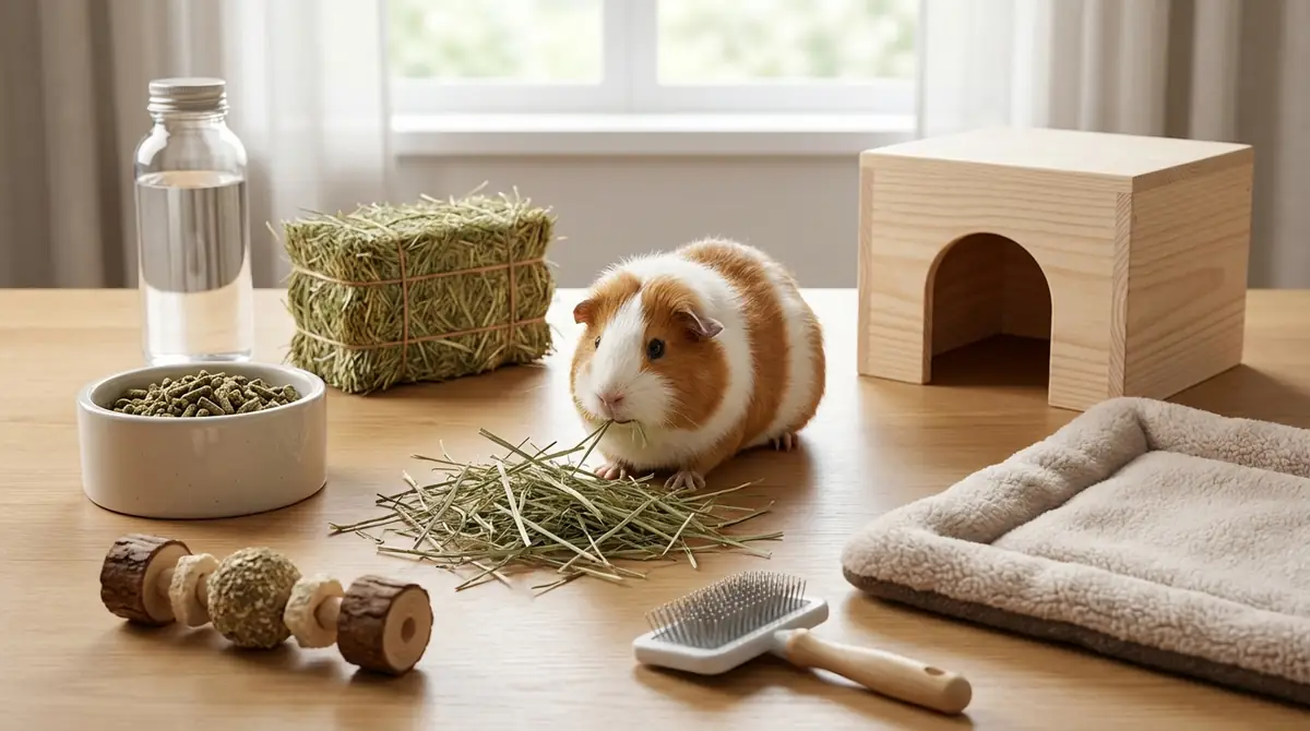 モルモットに必要なもの|必須アイテム7つの選び方