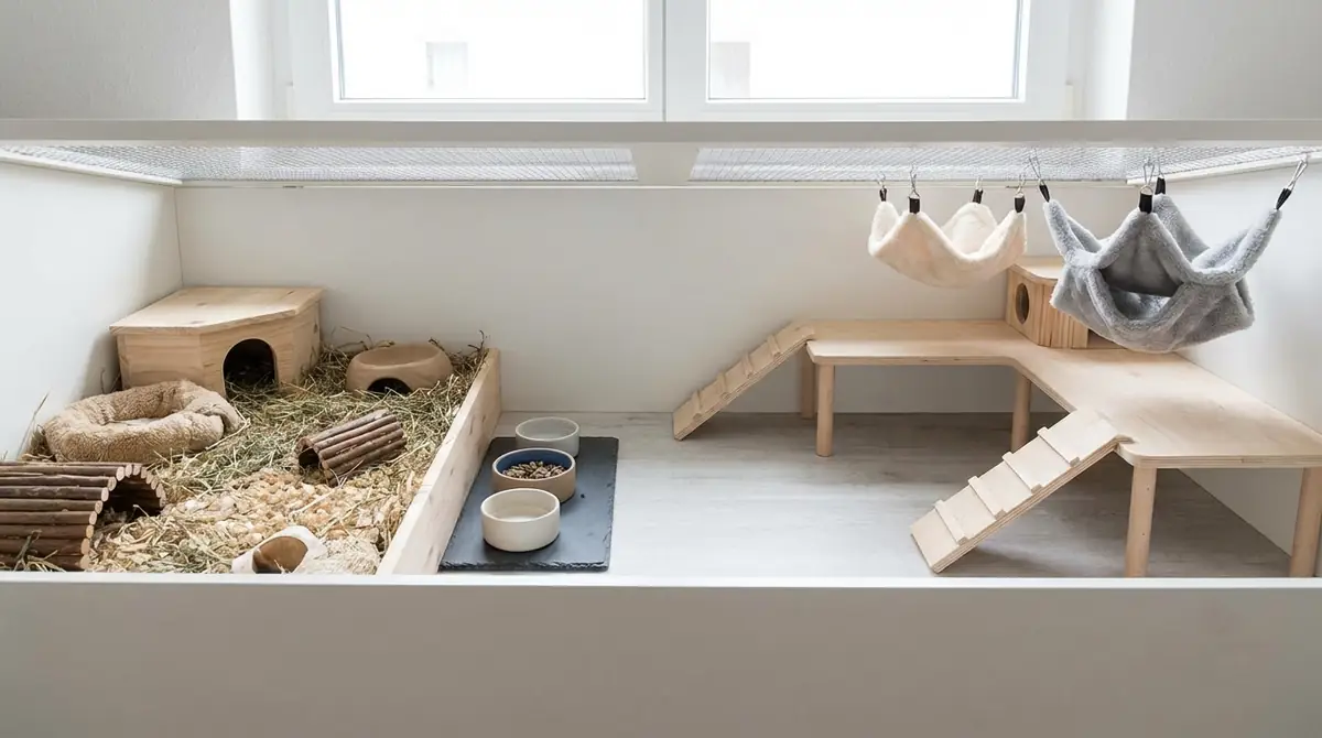 ケージ内レイアウトの基本と配置のコツ