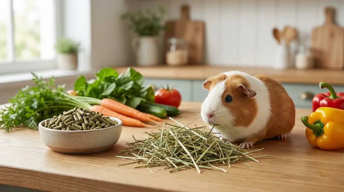 【結論】モルモットの餌は「牧草・ペレット・野菜」の3種類が基本