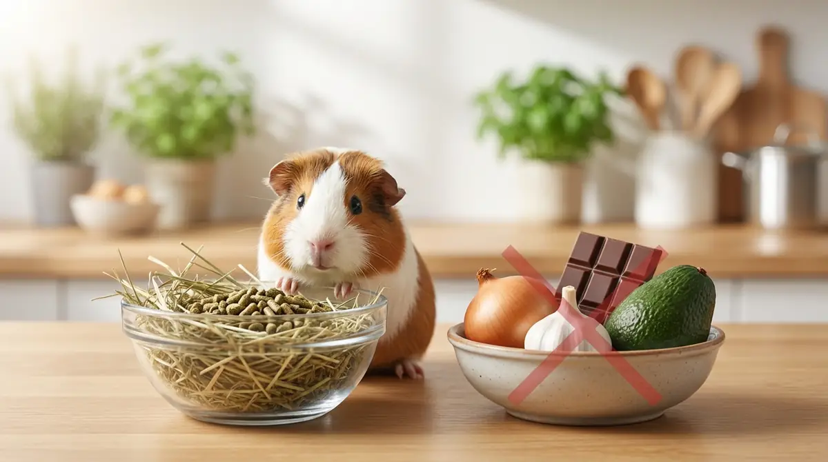 モルモットに絶対与えてはいけないNG食材