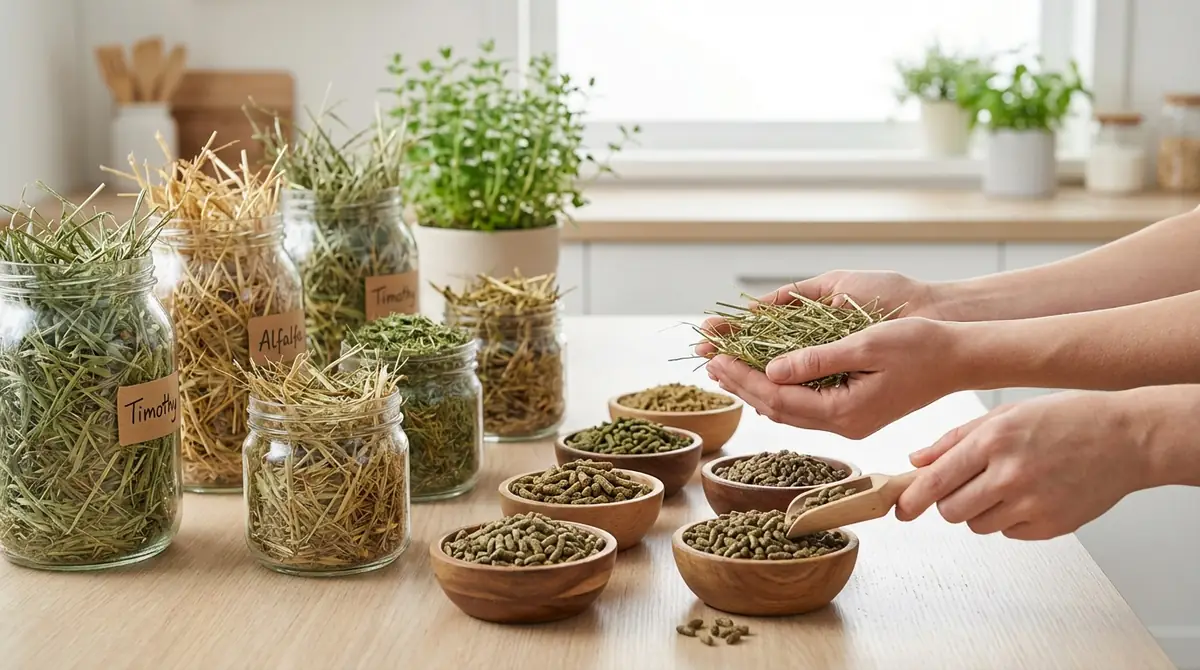 ペレット・牧草の選び方のポイント