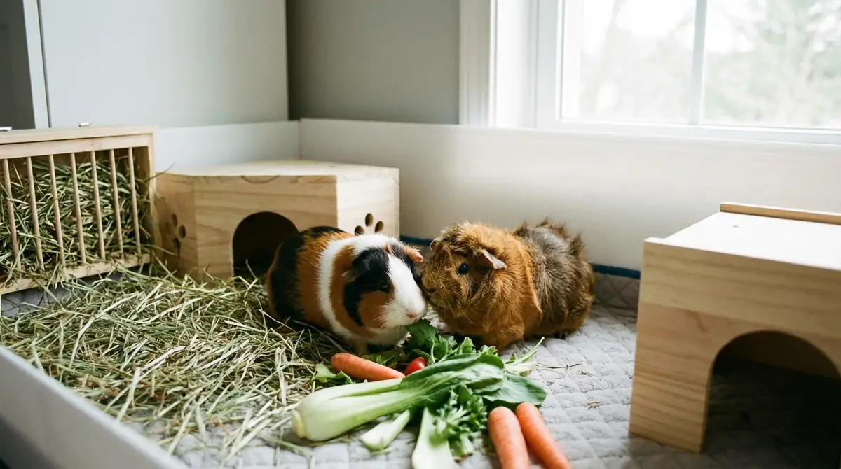 モルモットのオス同士を仲良く飼うための5つの条件