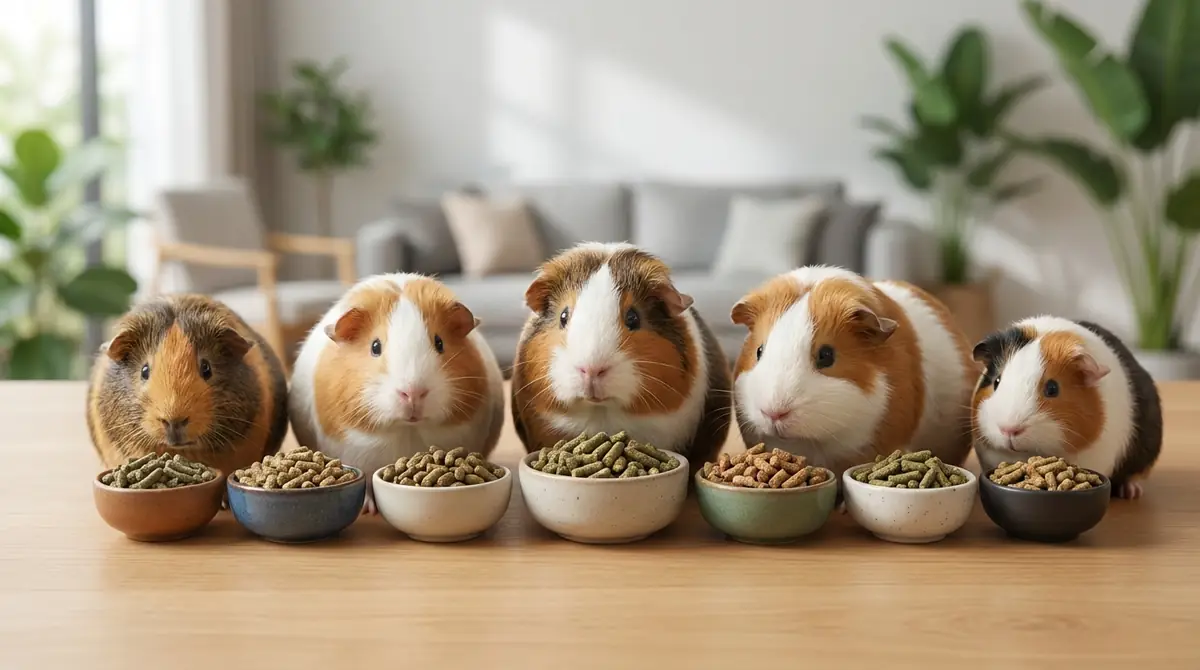 【徹底比較】モルモット用ペレットおすすめ7選