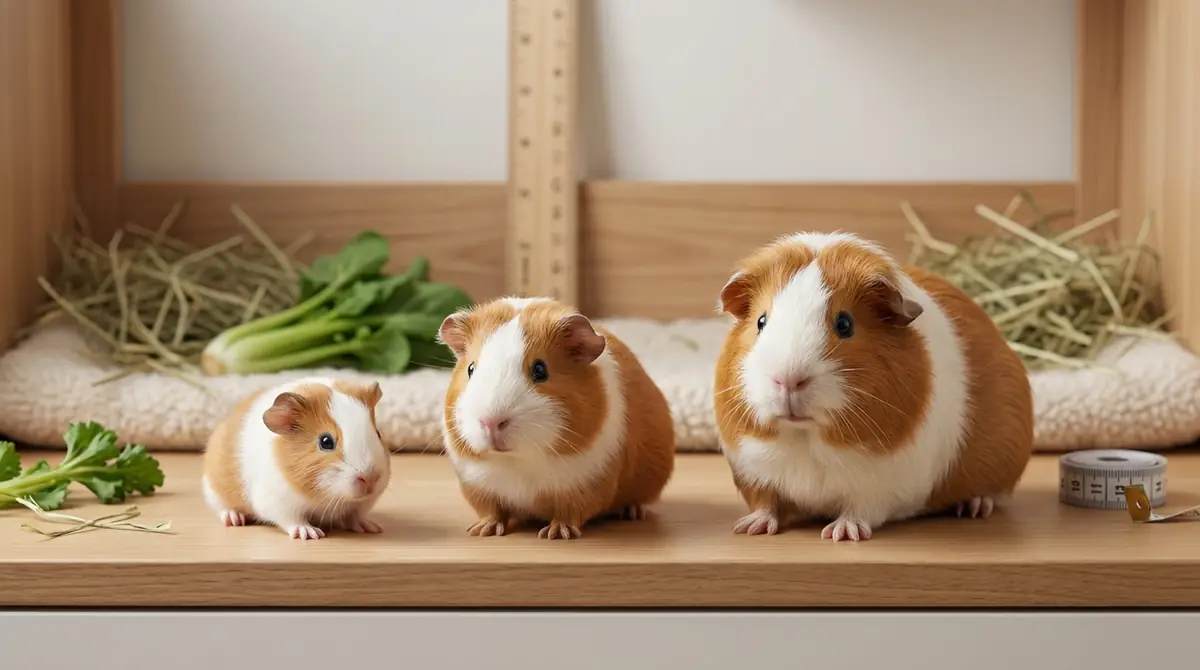 モルモットは生後何ヶ月で大人の大きさになる？成長過程を解説