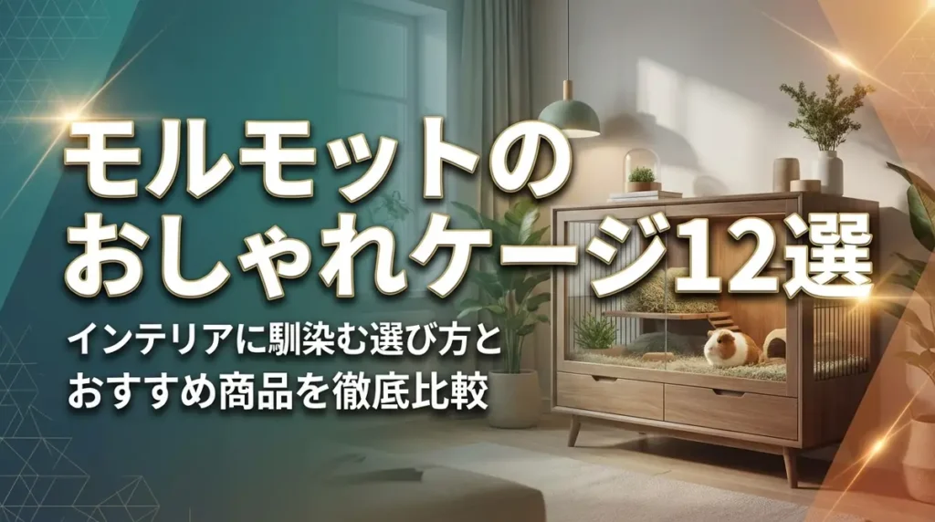 モルモットのおしゃれケージ12選｜インテリアに馴染む選び方とおすすめ商品を徹底比較