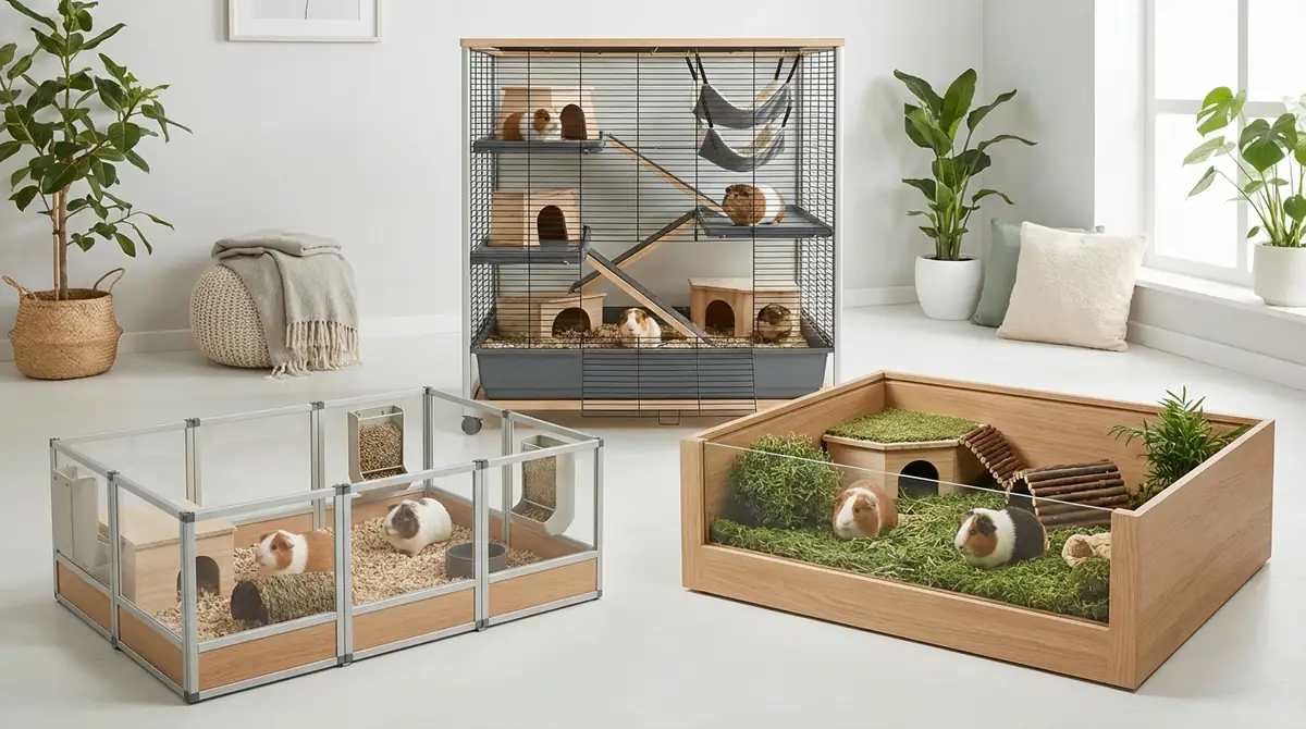 おしゃれで機能的なモルモットケージおすすめTOP3【結論から】