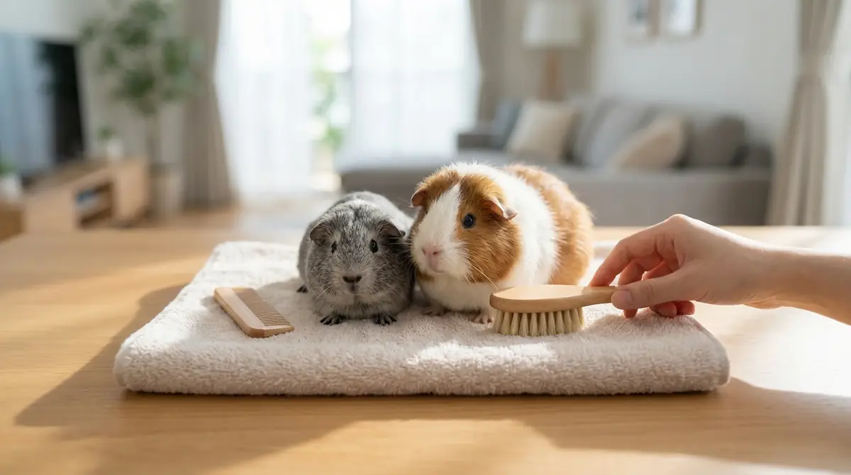 モルモットの毛づくろいに関するよくある質問