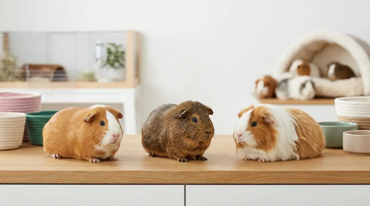 モルモットの種類別|価格相場と購入先の選び方