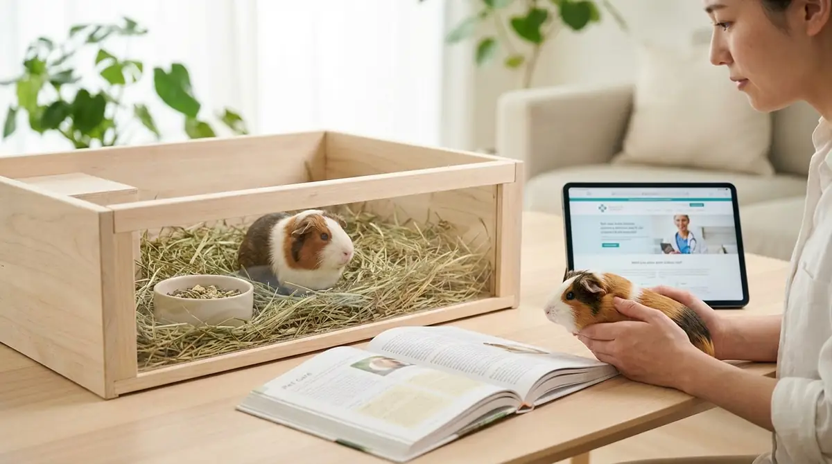 モルモットを飼う前に知っておきたい基礎知識