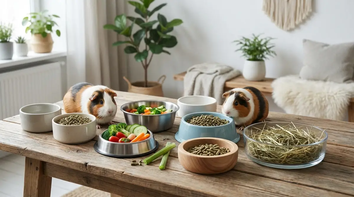 モルモット用餌入れの種類と素材別の特徴