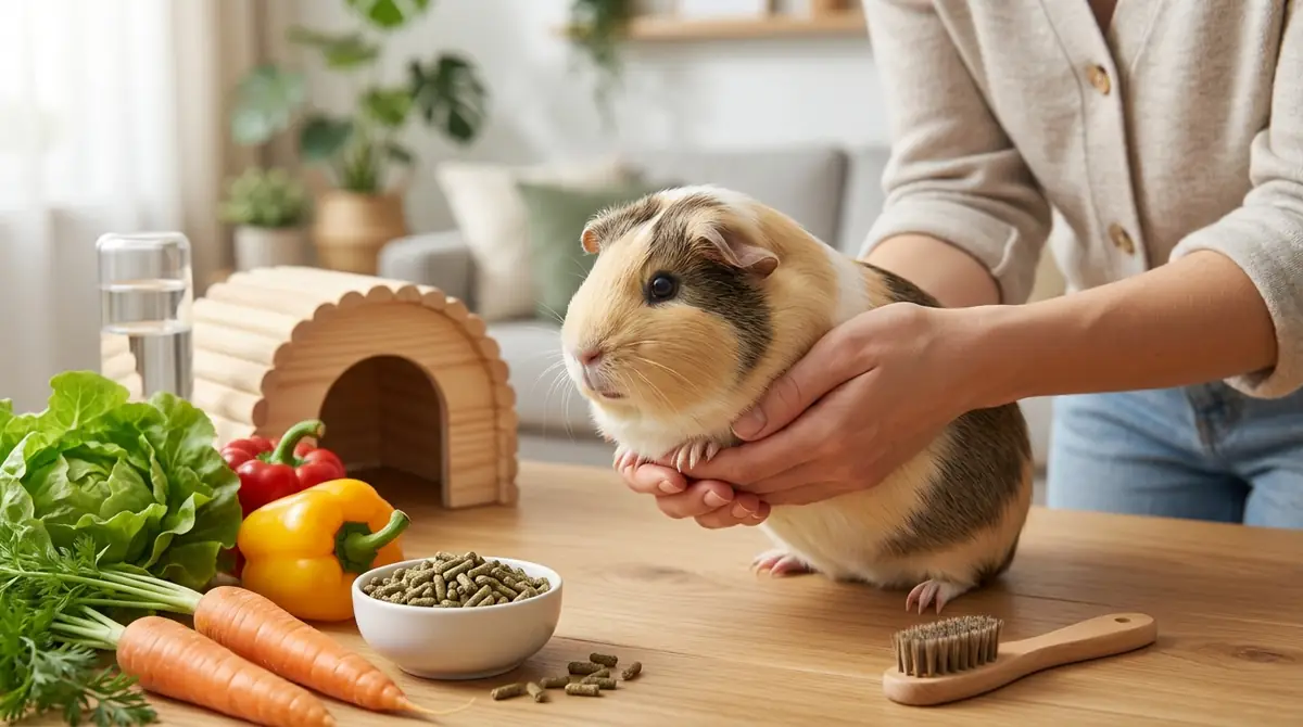 イングリッシュモルモットの飼い方【基本ガイド】