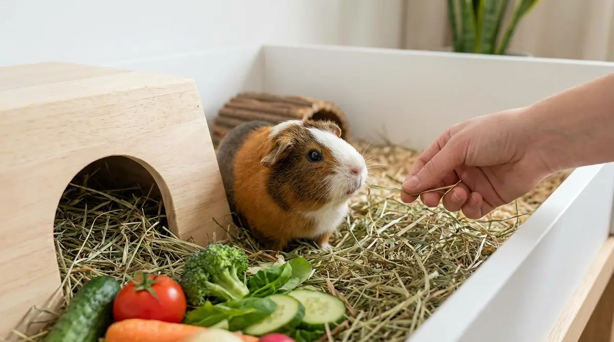 イングリッシュモルモットを飼う前に知っておきたい注意点