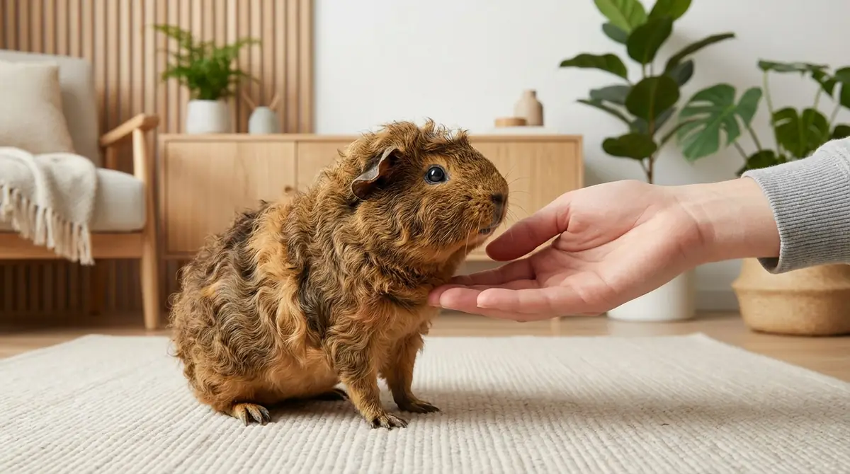 アビシニアンモルモットの性格と飼いやすさ