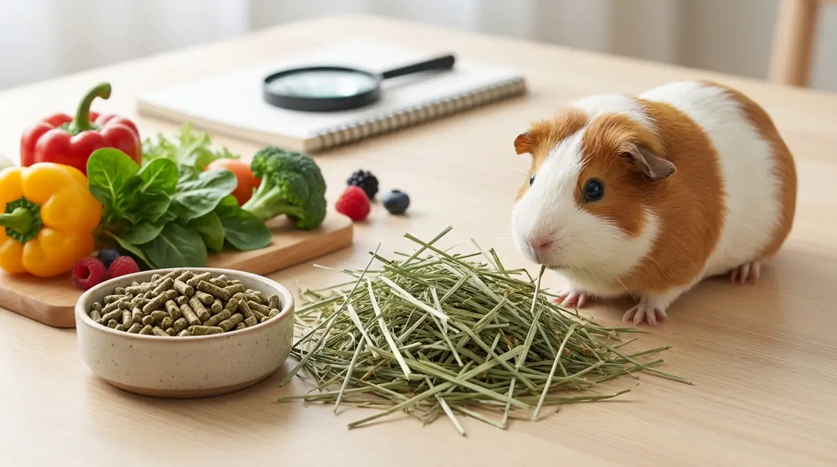 モルモットの餌の基礎知識｜選ぶ前に知っておきたいこと