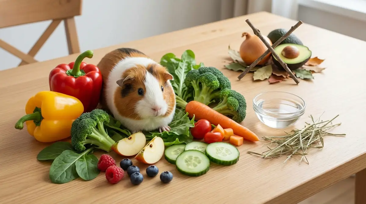 【野菜・果物】モルモットに与えていいもの一覧と注意点