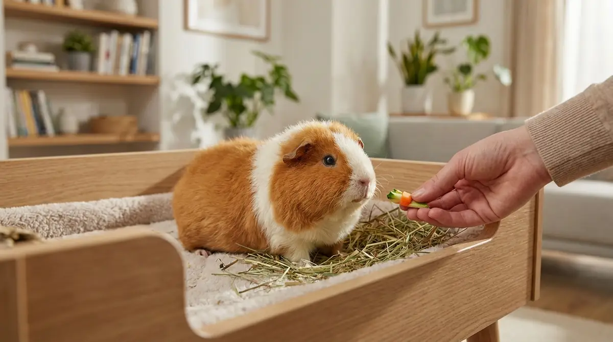 テディモルモットの性格と飼いやすさ