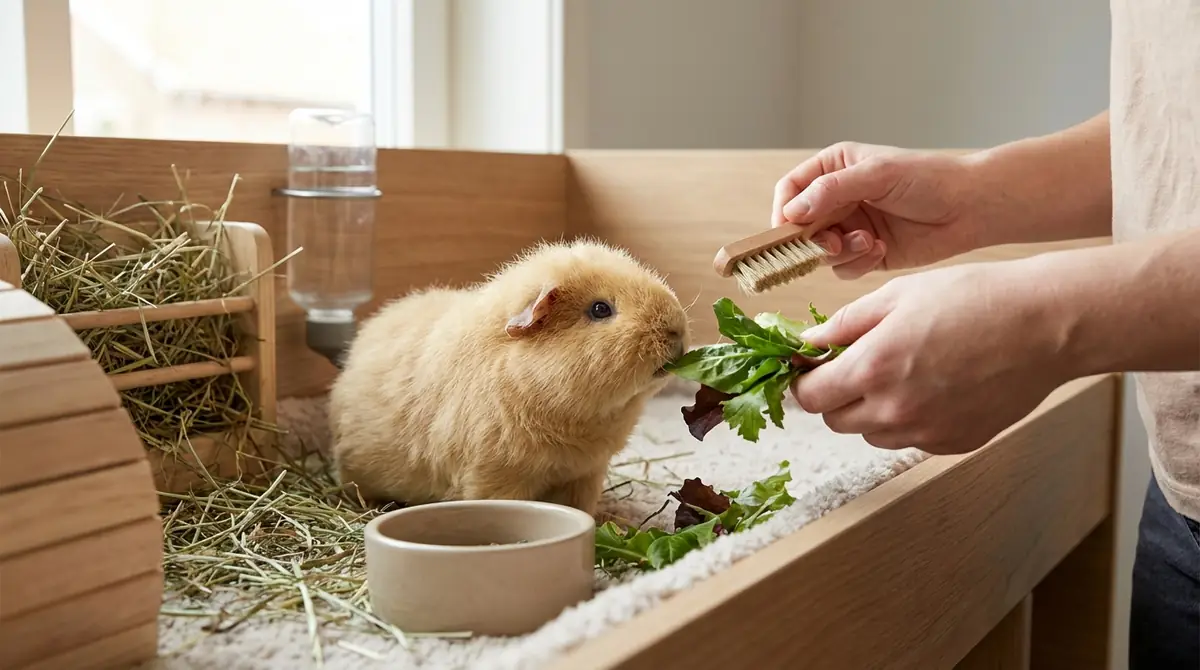 テディモルモットの飼い方の基本