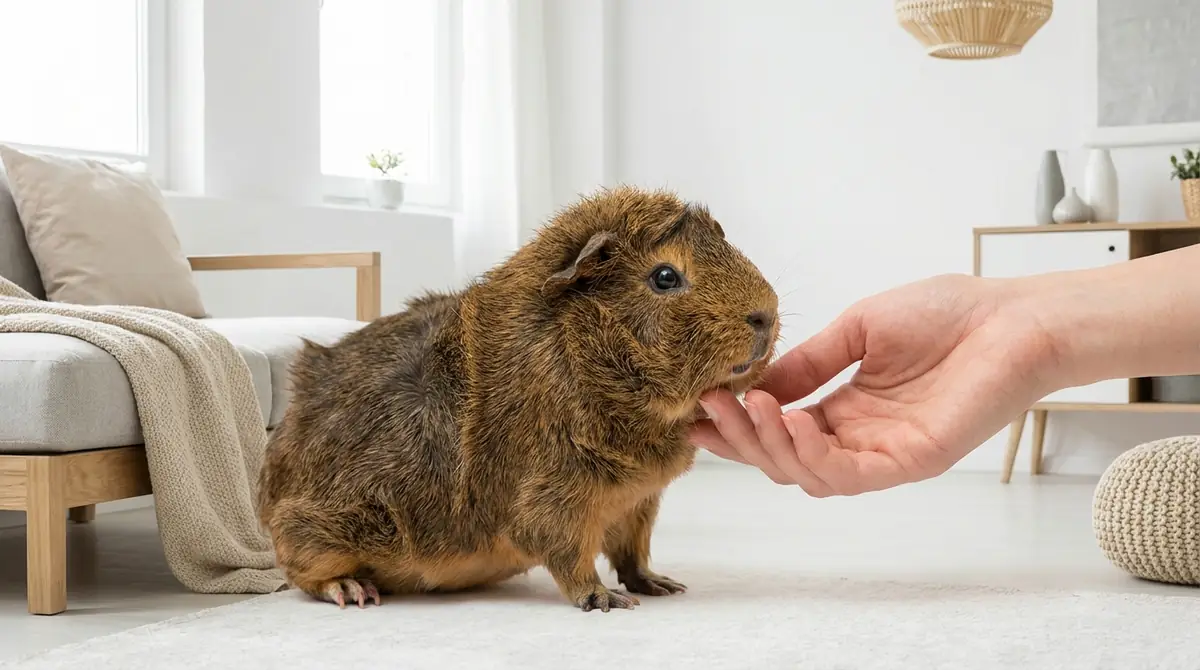 アビシニアンモルモットの性格と飼いやすさ