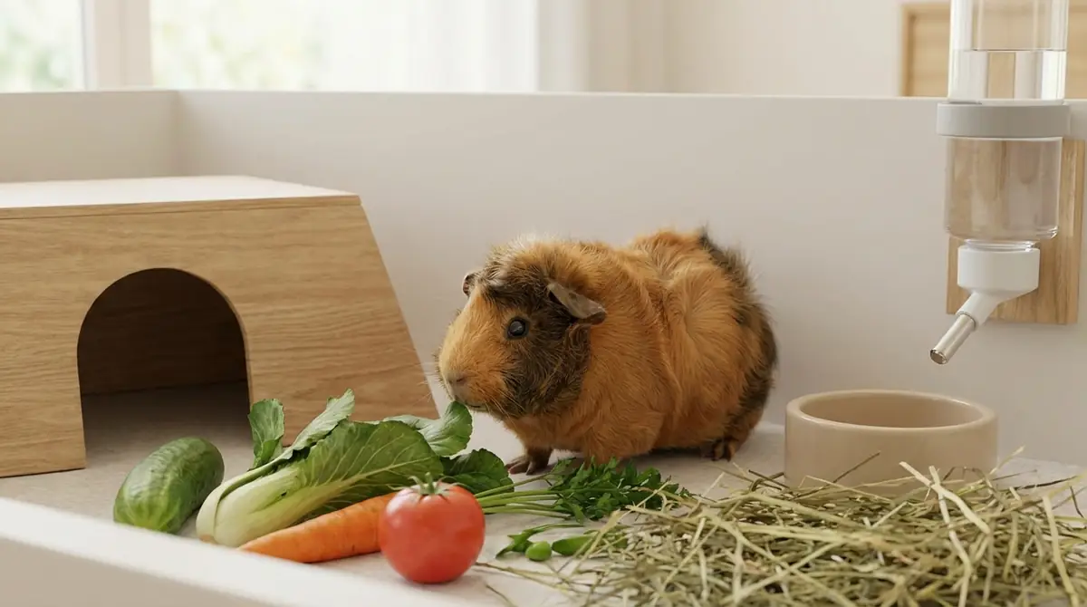 アビシニアンモルモットの飼い方|基本ケア完全ガイド