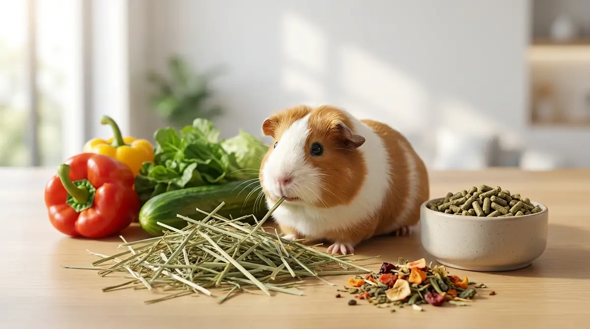 モルモットの餌の種類と役割を徹底解説
