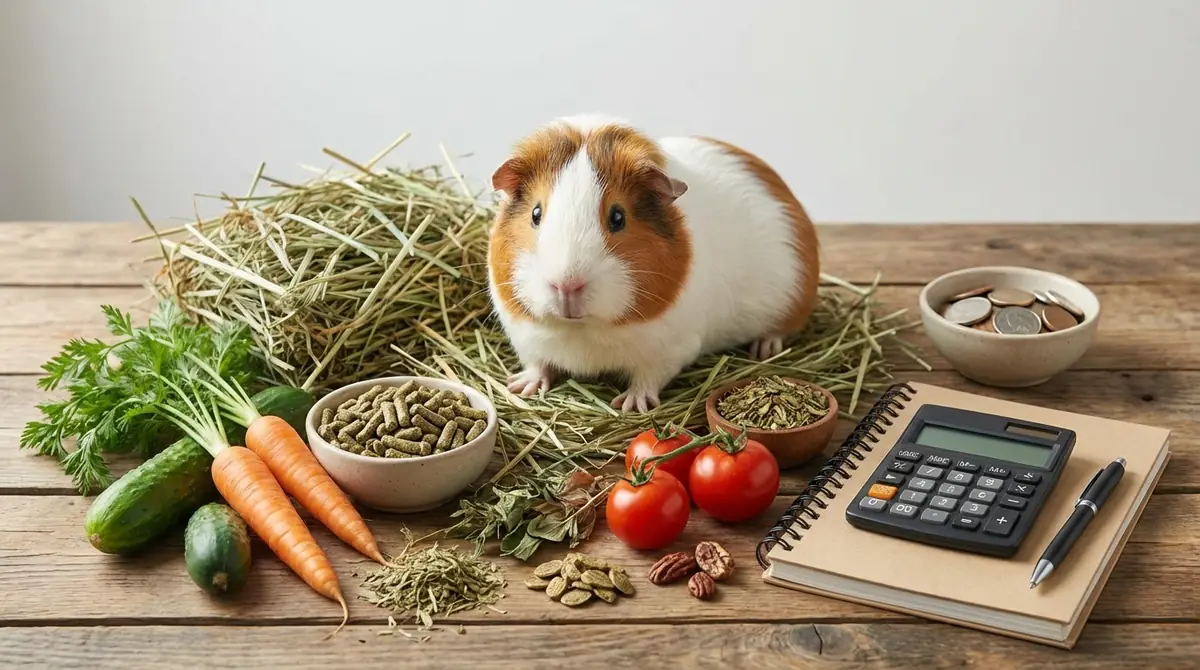 モルモットの餌の選び方と月間コストの目安