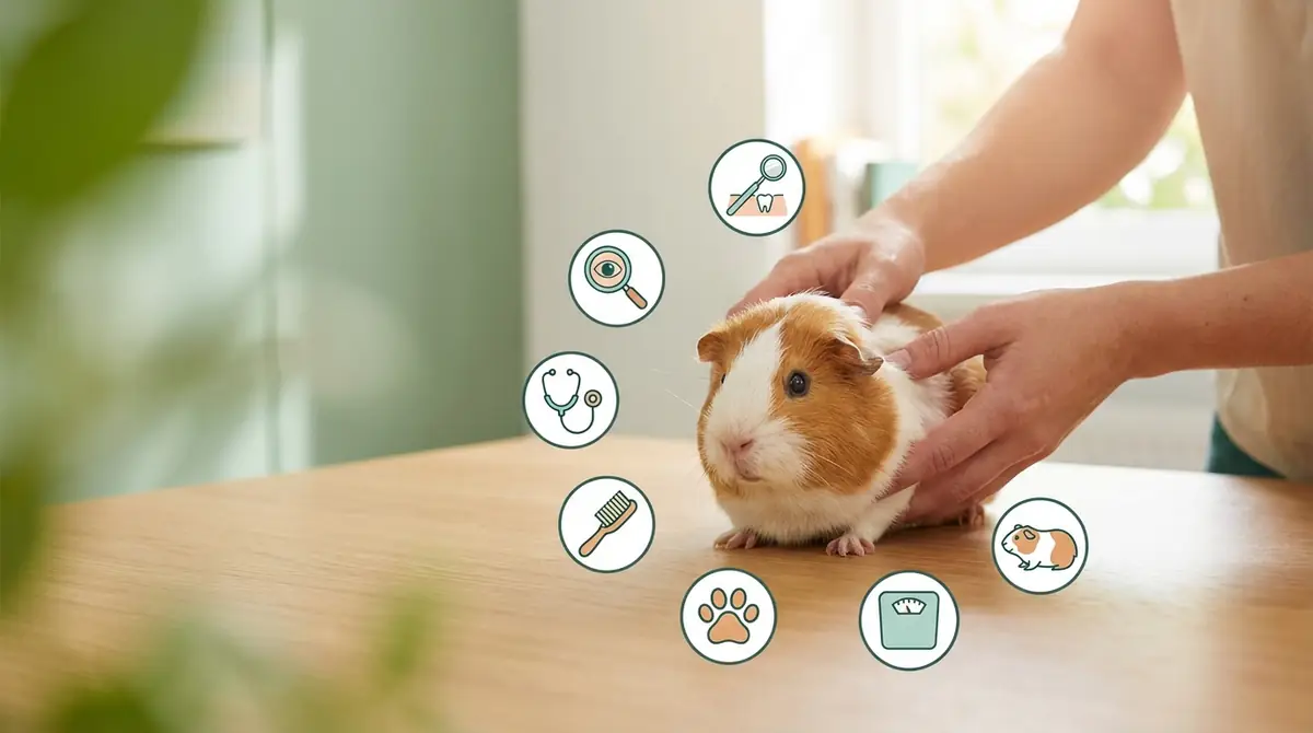 健康なモルモットを選ぶ7つのチェックポイント