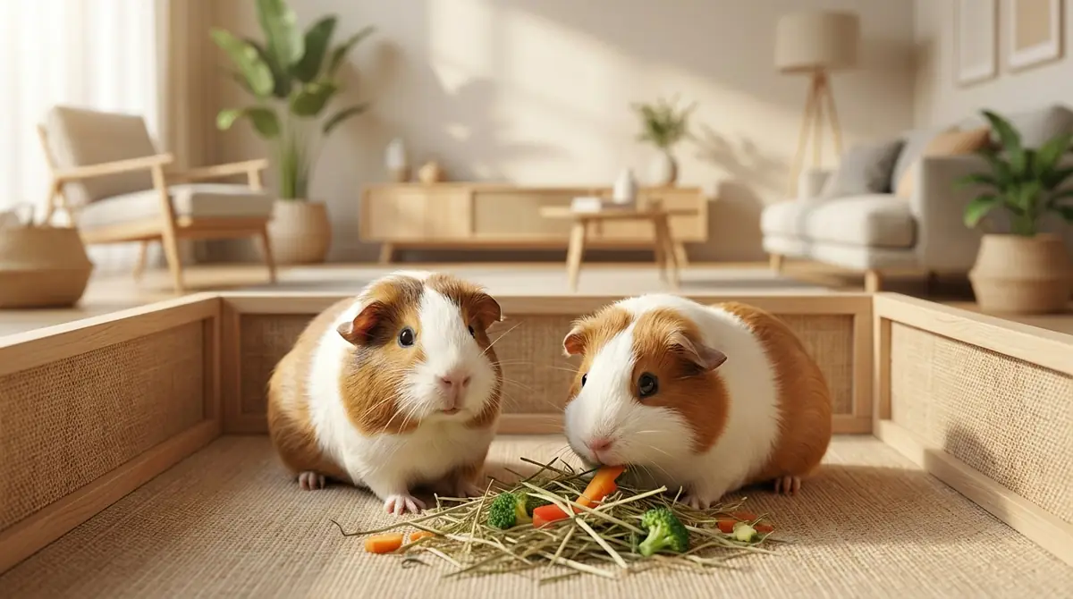 イングリッシュモルモットの性格と行動パターン