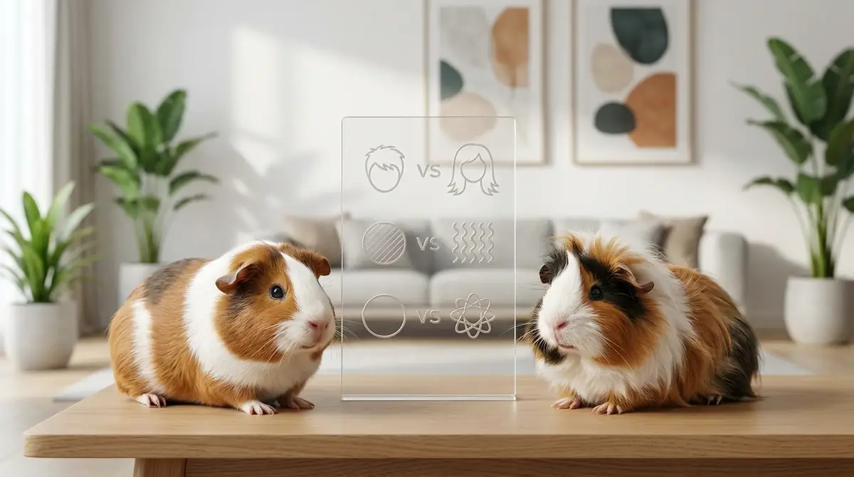 イングリッシュモルモットと他品種の違い【比較表付き】