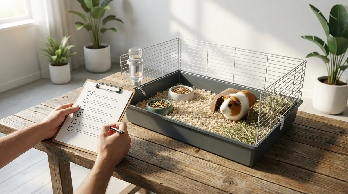 イングリッシュモルモットをお迎えする前の最終チェック