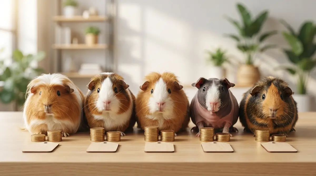 【早見表】モルモット全種類の値段一覧|相場がひと目でわかる