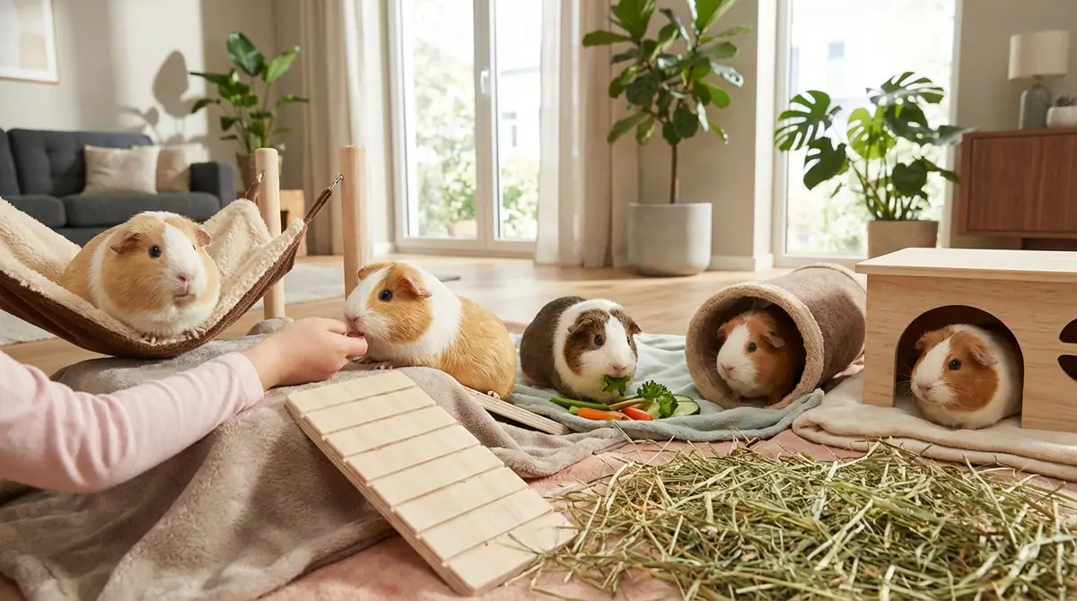 モルモットの飼いやすさランキングTOP5