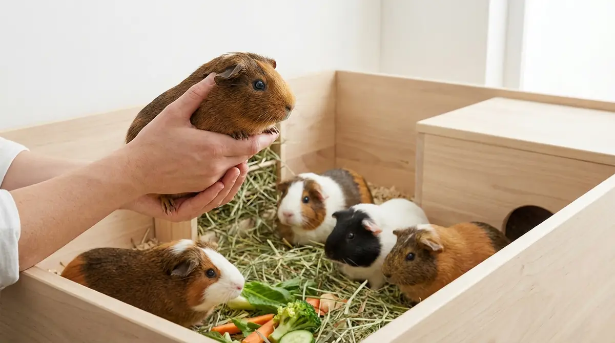 健康なモルモットを選ぶ5つのチェックポイント