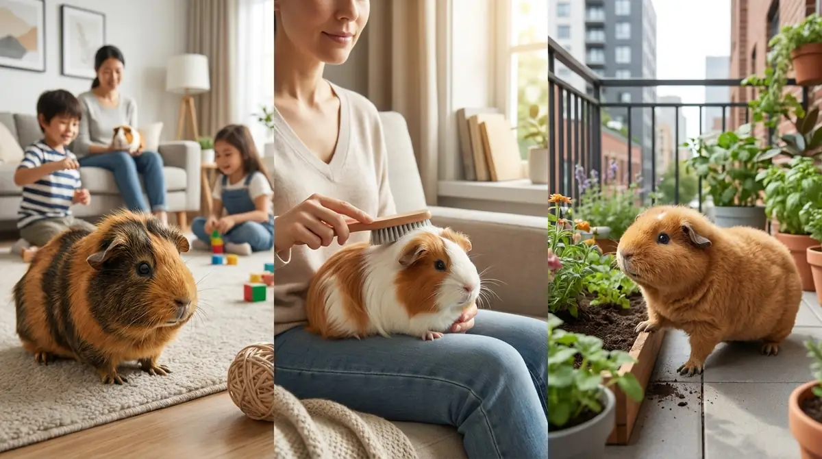 【状況別】あなたにぴったりのモルモット品種はこれ