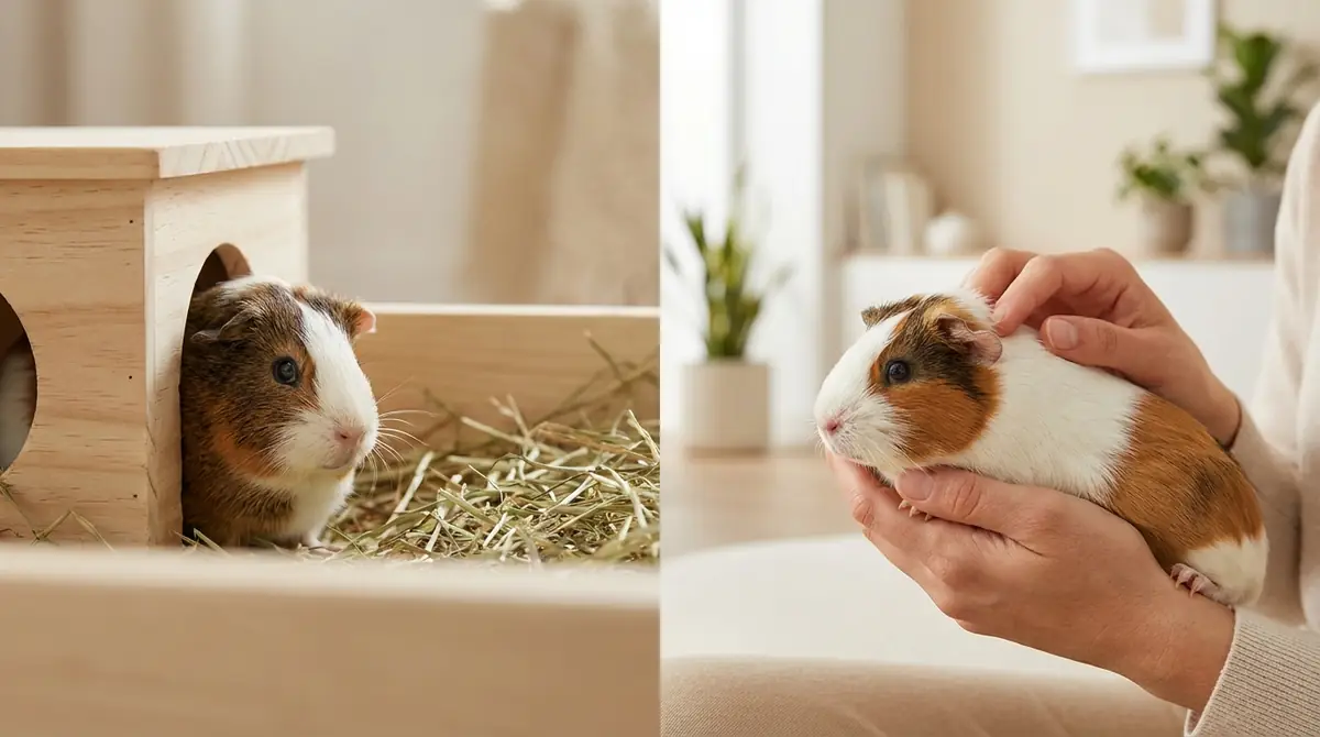 【結論】モルモットの性格は「臆病だけど慣れると甘えん坊」