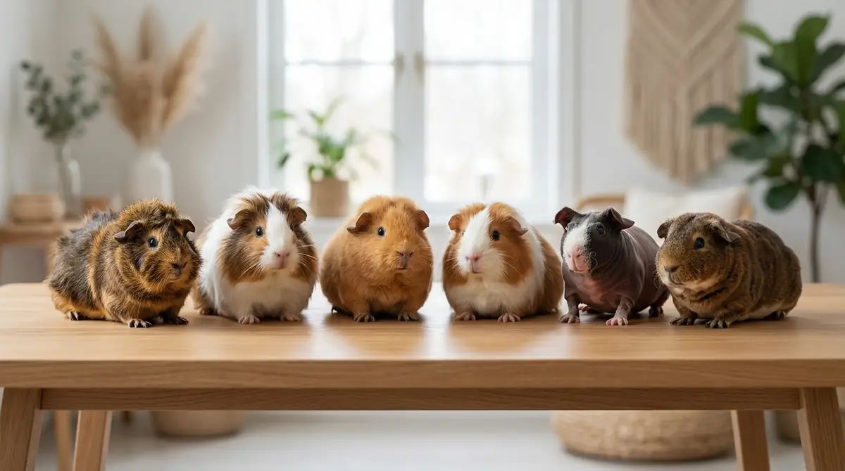 【品種別】モルモットの性格比較|人気6種を徹底解説