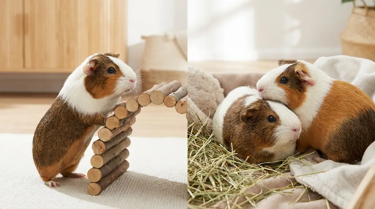 オス・メスで性格は違う?モルモットの性別による傾向