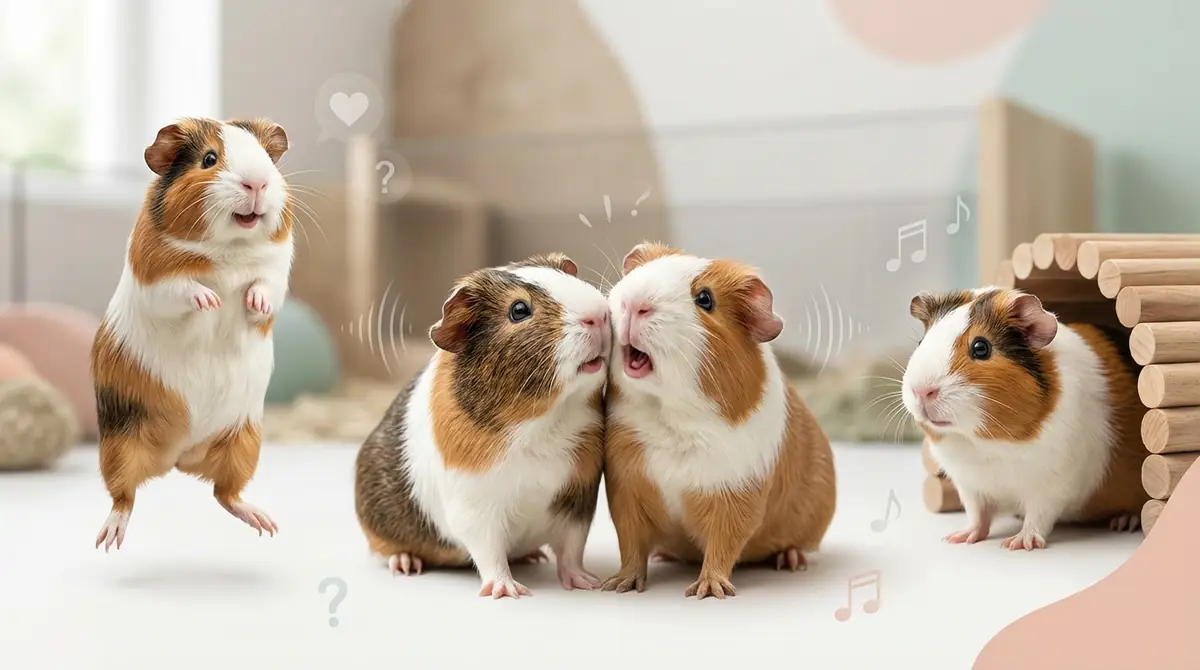 モルモットの感情表現|行動・鳴き声から性格を読み取る