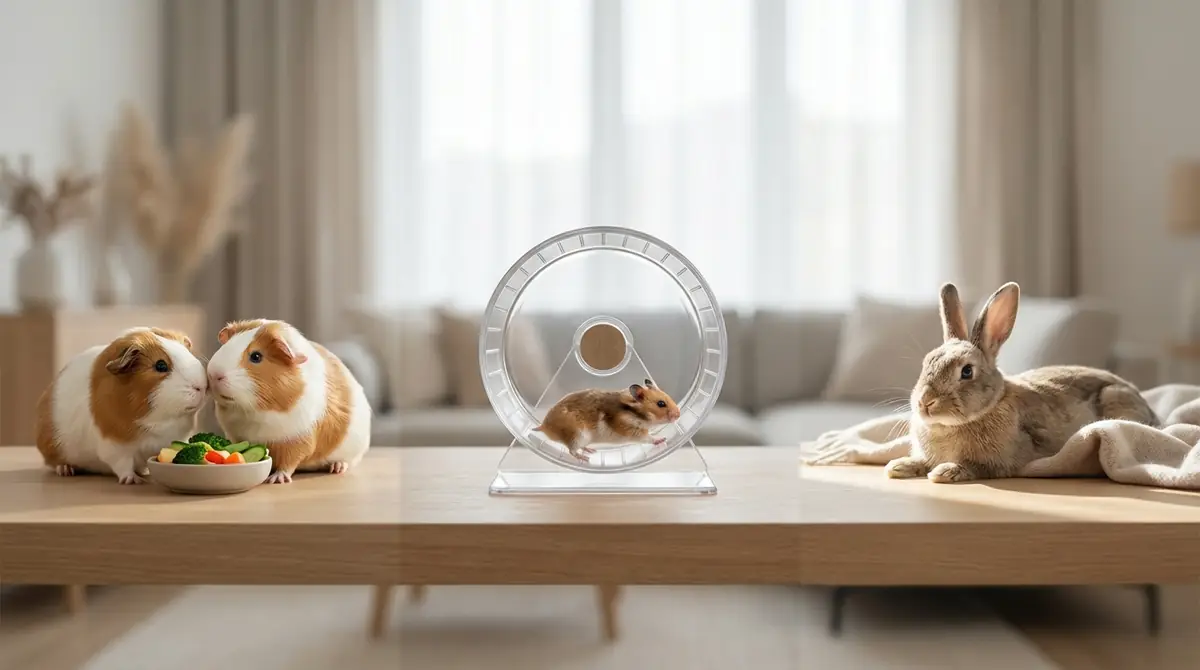 モルモット・ハムスター・うさぎの性格を比較