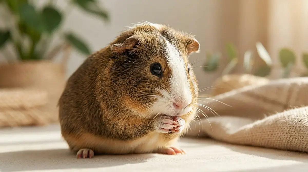 モルモットの毛づくろいは健康のバロメーター｜正常な頻度と異常のサイン